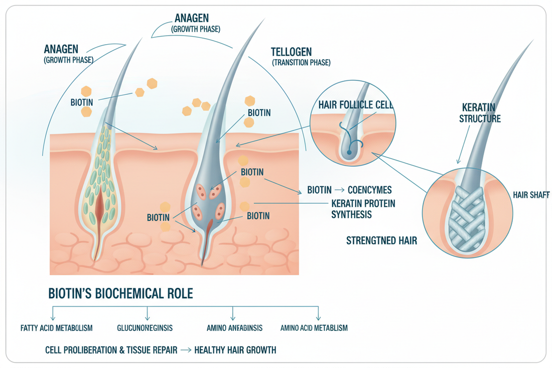 Biotin for Hair Growth: The Complete Science-Backed Guide