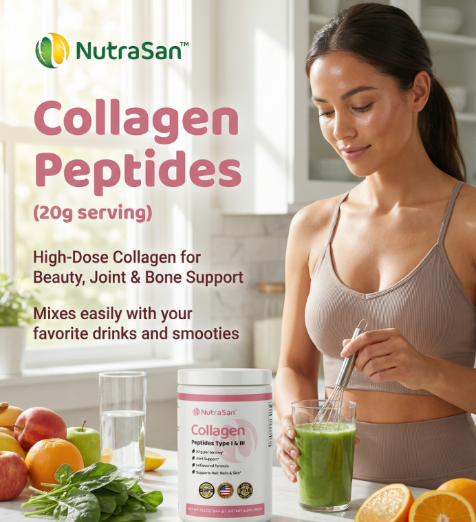Collagen Type I & III Powder 20g – Skin & Joint Support