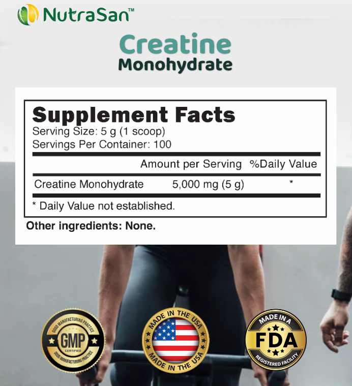 Creatine Monohydrate – Boost Strength & Muscle Growth