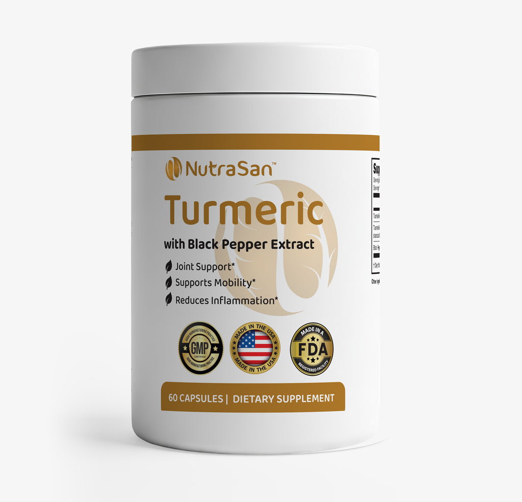 Turmeric with Black Pepper Extract – Advanced Joint and Mobility Support