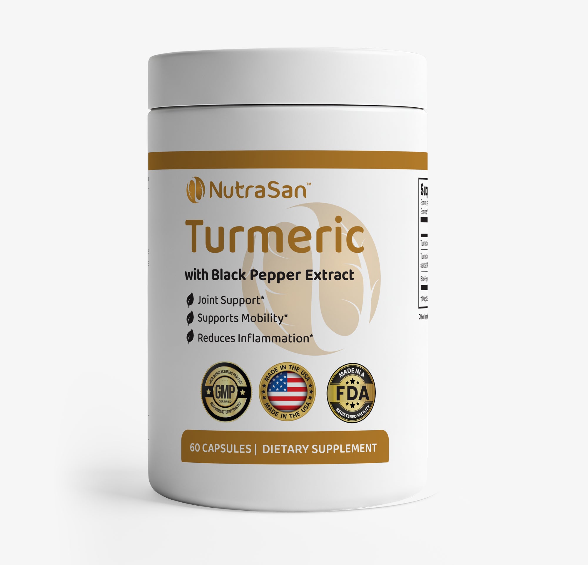 Turmeric with Black Pepper Extract – Advanced Joint and Mobility Support