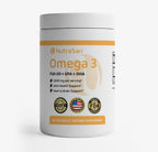 Omega-3 Fish Oil + EPA + DHA 2640mg - Heart and Brain Support